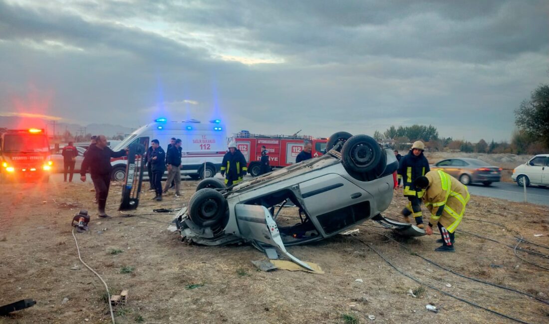 Afyonkarahisar’da cezaevindeki kocasını ziyaret ettikten sonra dönüş yoluna geçen kadın,