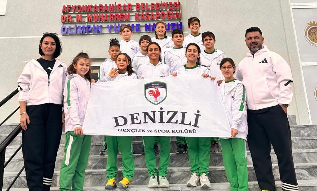 Afyonkarahisar’da düzenlenen 11-12 Yaş Yüzme Ulusal Gelişim Projesi Bölge Yarışları’nda