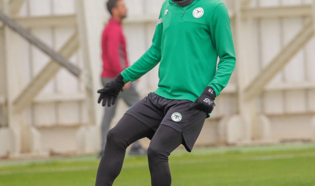 Konyaspor’un hücum oyuncusu Alassane Ndao, Trendyol Süper Lig’in 13. haftasında