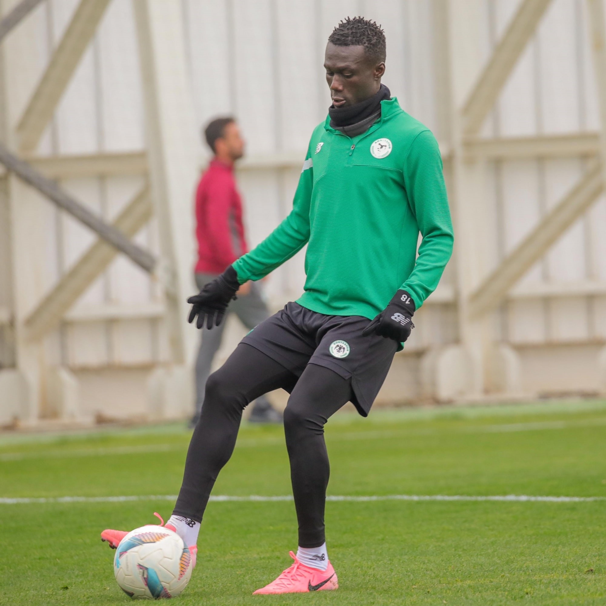 Konyaspor’un hücum oyuncusu Alassane Ndao, Trendyol Süper Lig’in 13. haftasında