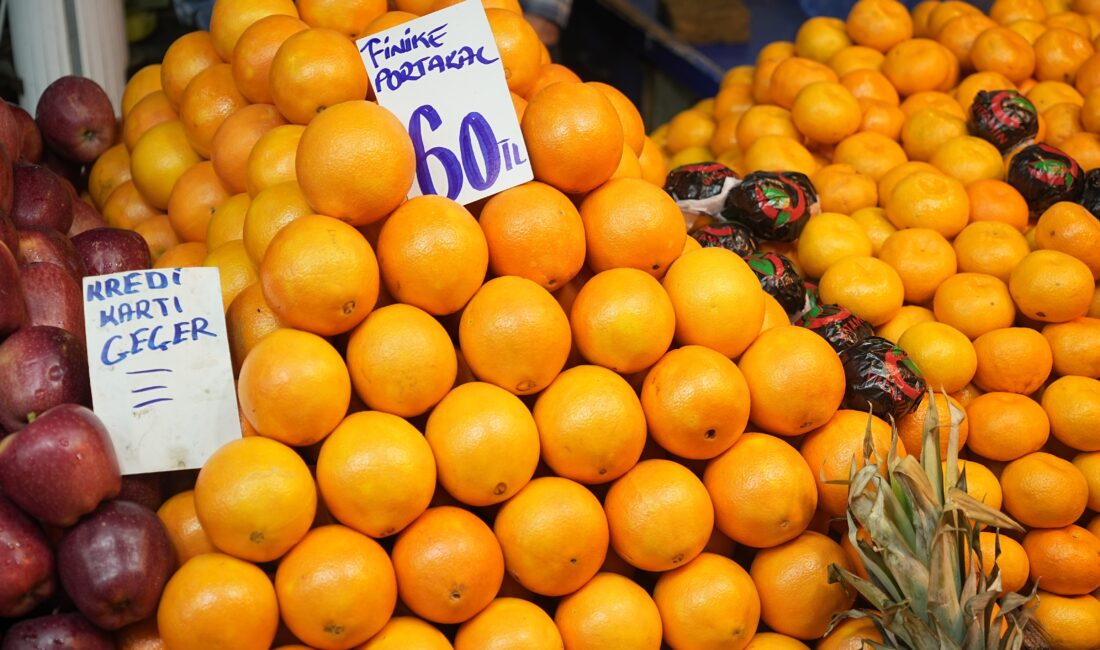 Kış mevsiminin vazgeçilmez meyveleri olan mandalina ve portakal, bu sezon
