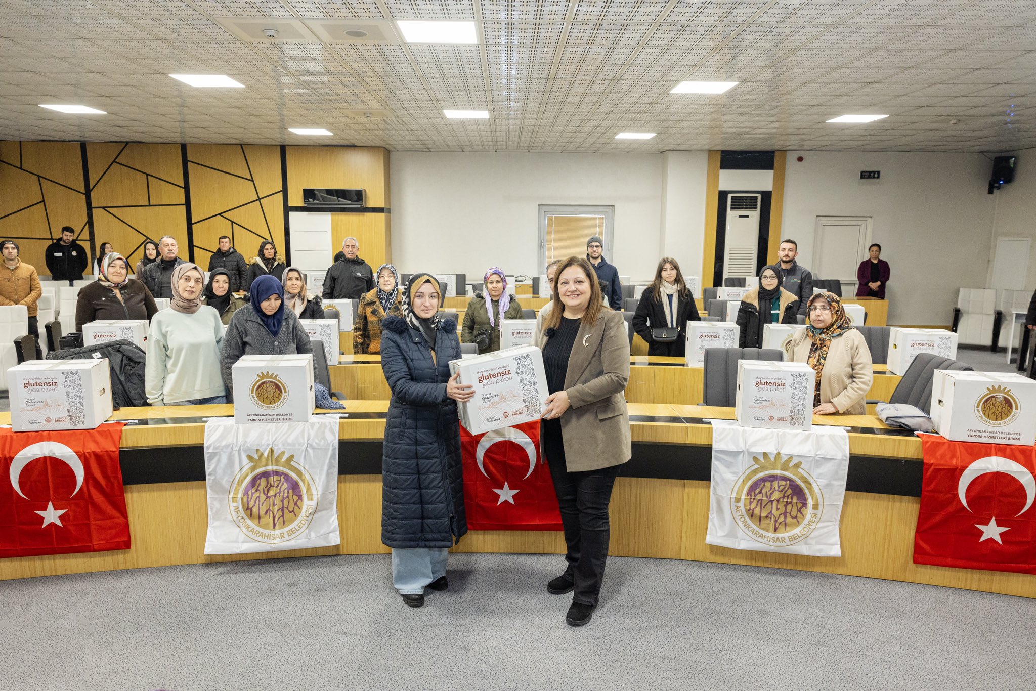 Afyonkarahisar Belediyesi, çölyak hastalarının yanında olmaya devam ediyor.