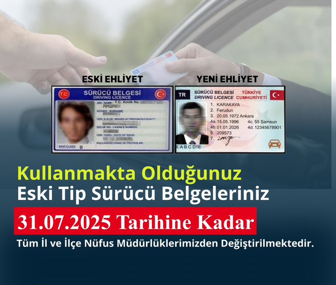 Afyonkarahisar İl  Nüfus ve Vatandaşlık Müdürlüğü’nden duyuru yaptı. 01.01.2016 tarihinden