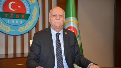   Türkiye Ziraat Odaları Birliği (TZOB) Genel Başkanı Şemsi Bayraktar,