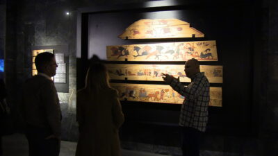 Çeşitli ziyaretler için Afyonkarahisar’da bulunan kardeş kent Hamm Belediye Başkanı