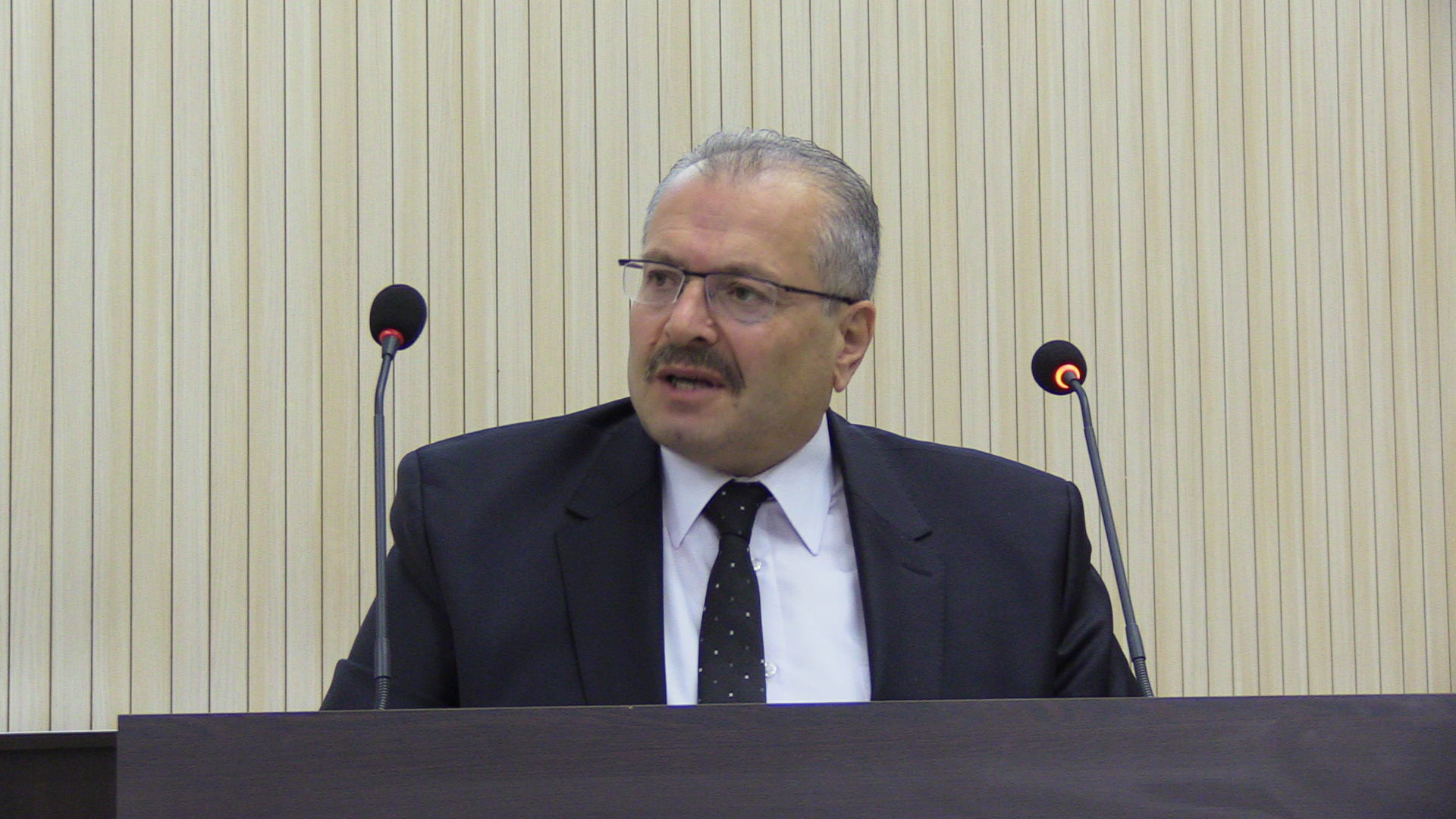 Afyonkarahisar İl Genel Meclisi Kasım Ayı Toplantıları, Başkan Mehmet Siper