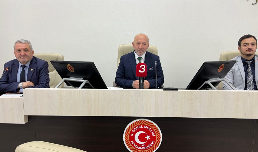 İGM, olağanüstü toplandı Afyonkarahisar İl Genel Meclisi, acil kararlar alınması için olağanüstü toplandı.