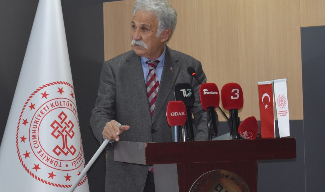   Türk Arkeolojisinin duayen isimlerinden Prof. Dr. Fahri Işık, Afyonkarahisar’da
