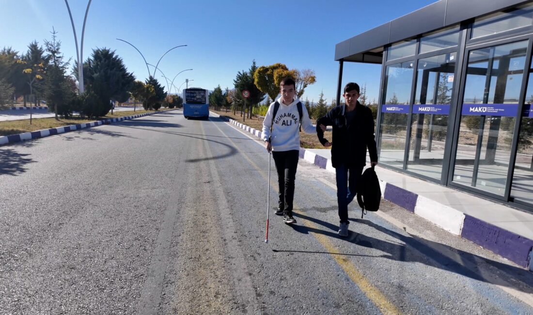 Burdur Mehmet Akif Ersoy Üniversitesi (MAKÜ), özel gereksinimli bireylere yönelik