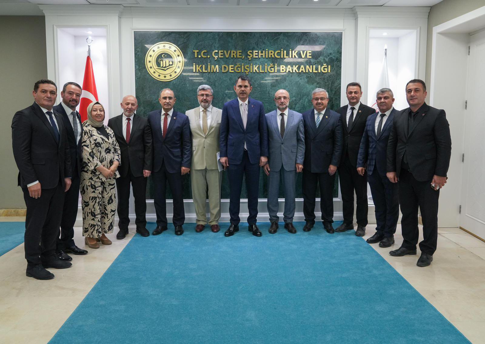 AK Parti Afyonkarahisar İl Başkanı Turgay Şahin ve Milletvekilleri Ali