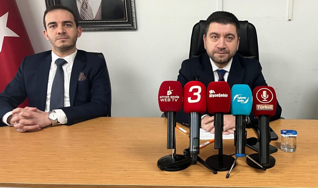 AK Parti Afyonkarahisar İl Başkanlığı, düzenlediği basın toplantısında, parti gündemine