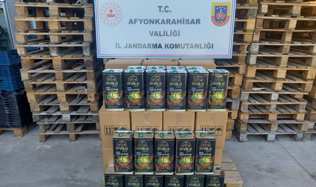 Afyonkarahisar İl Jandarma Komutanlığı, titiz çalışmalar sonucunda, Merkez ilçesinde bir