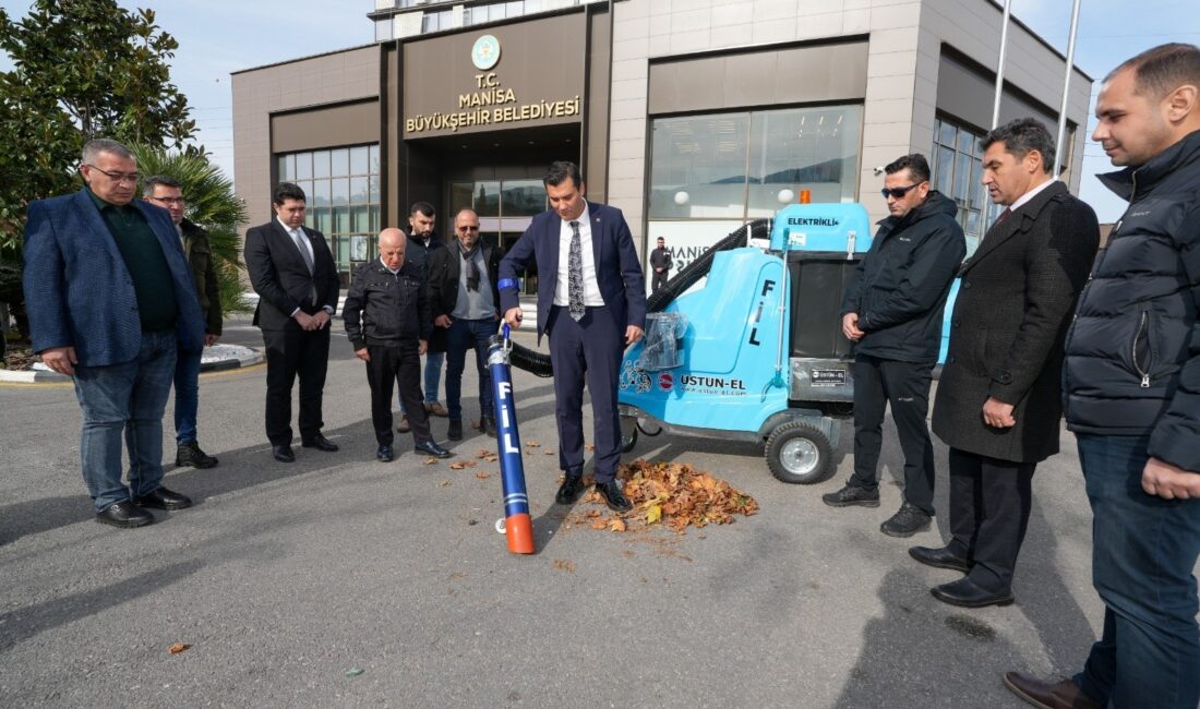 Manisa Büyükşehir Belediyesi, çevre dostu çözümlerle daha temiz ve sağlıklı
