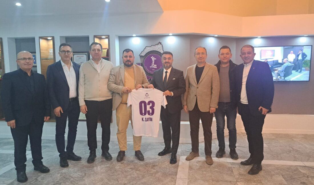 Afyonspor’dan AFSİAD’a ziyaret Afyonspor Kulüp Başkanı Mevlüt Akkuş, Afyonkarahisar Sanayicileri ve İş İnsanları