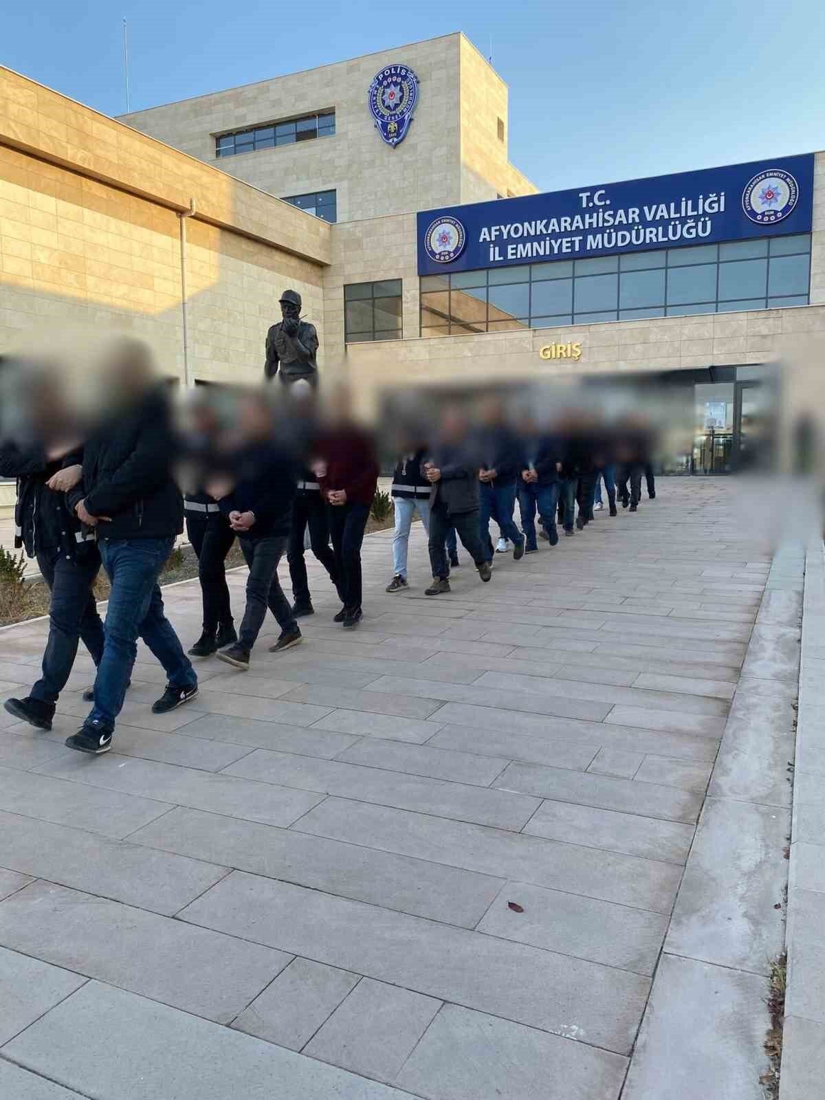 Afyonkarahisar merkezli olarak Antalya, Ankara ve Uşak illerinde düzenlenen KISKAÇ-30