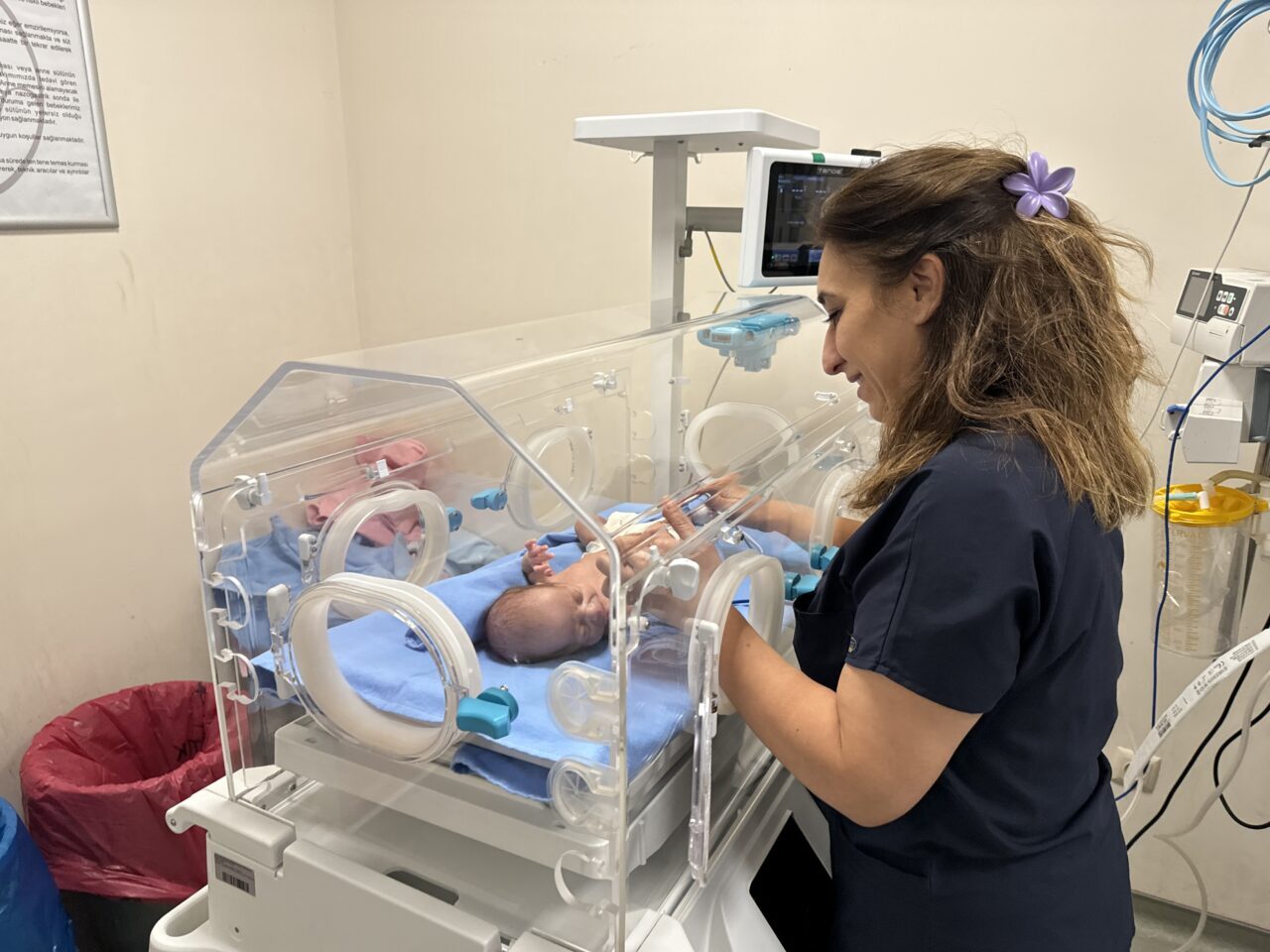 - Afyonkarahisar'da 28 haftalıkken 850 gram dünyaya gelen bebeğin annesi
