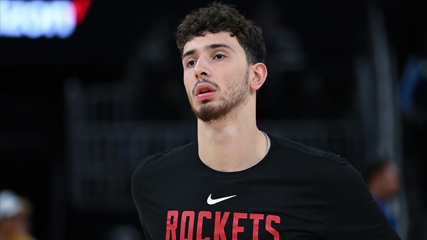 Amerikan Basketbol Ligi'nde (NBA) Houston Rockets, milli oyuncu Alperen Şengün'ün