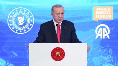 Cumhurbaşkanı Recep Tayyip Erdoğan, İstanbul Kongre Merkezi'nde düzenlenen Anadolu Ajansı