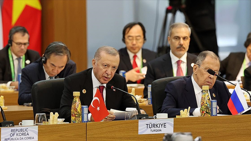 Cumhurbaşkanı Recep Tayyip Erdoğan, "Gazze'de bir kez daha derhal ve