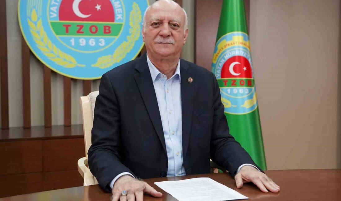 Türkiye Ziraat Odaları Birliği (TZOB) Genel Başkanı Şemsi Bayraktar, Kasım