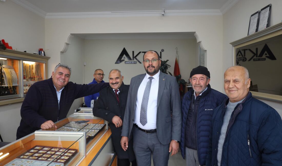 Bayat Belediye Başkanı Halil İbrahim Bodur, İlçe Başkanı Ahmet Atacan