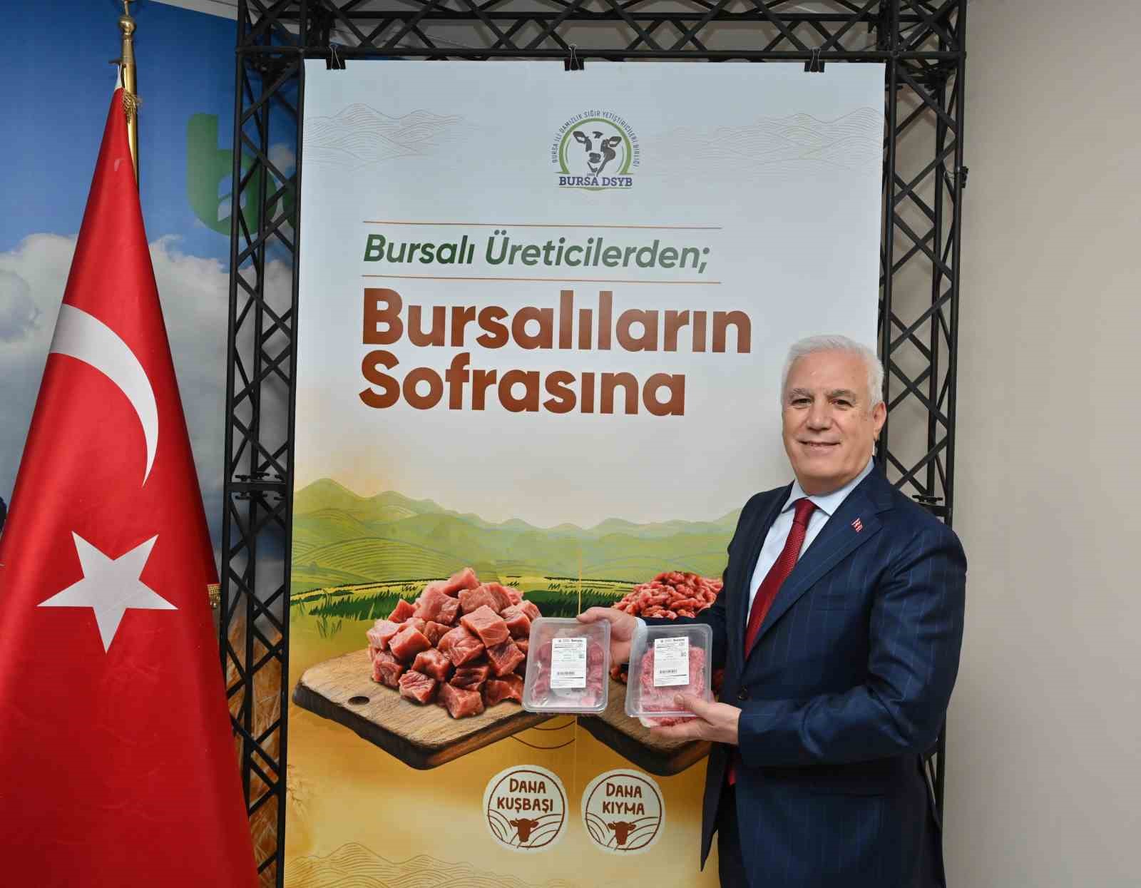 Bursa Büyükşehir Belediyesi iştiraklerinden BESAŞ, bir yandan üreticilere destek verip