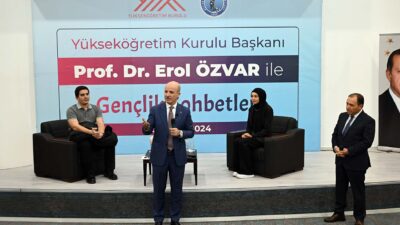 Yükseköğretim Kurulu (YÖK) Başkanı Prof. Dr. Erol Özvar, Afyon Kocatepe