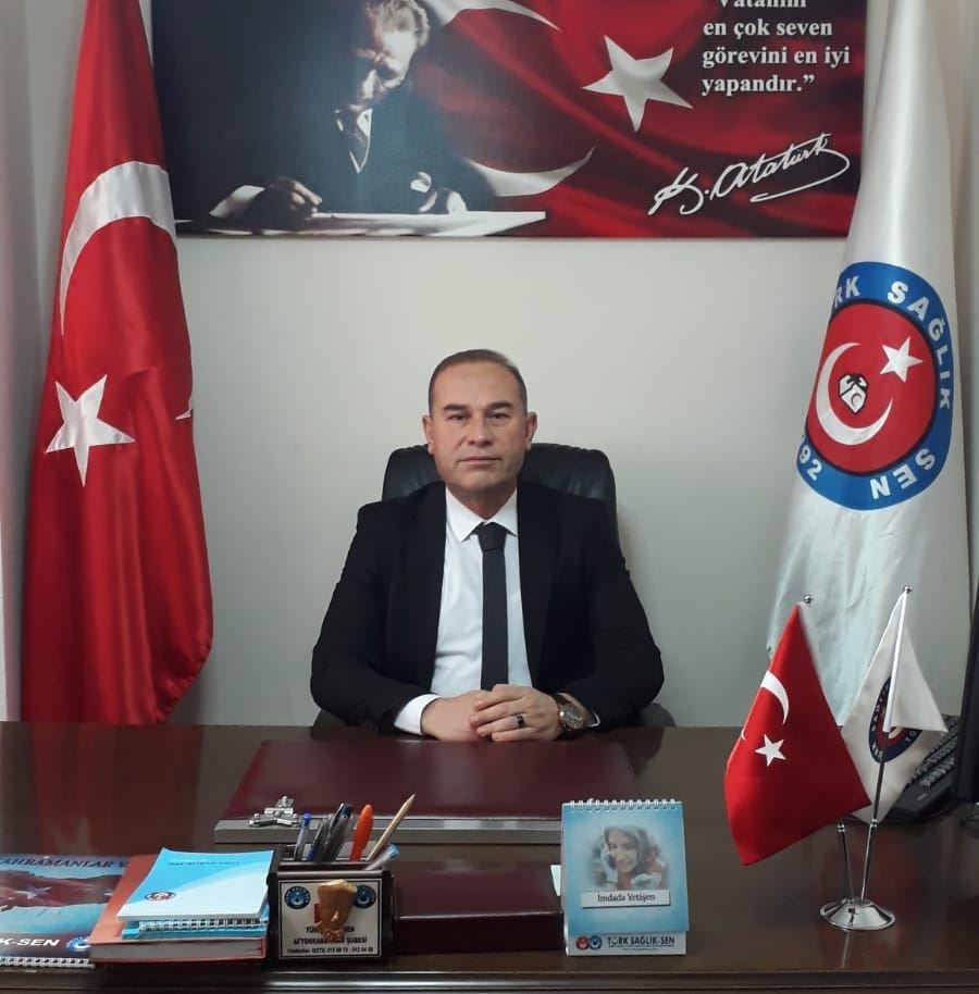Türk Sağlık Sen Afyonkarahisar Şube Başkanı Mehmet Ali Öztürk, “Aile