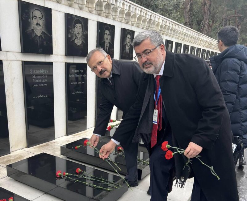 AK Parti Afyonkarahisar Milletvekili Ali Özkaya, Azerbaycan’ın başkenti Bakü’ye gitti.