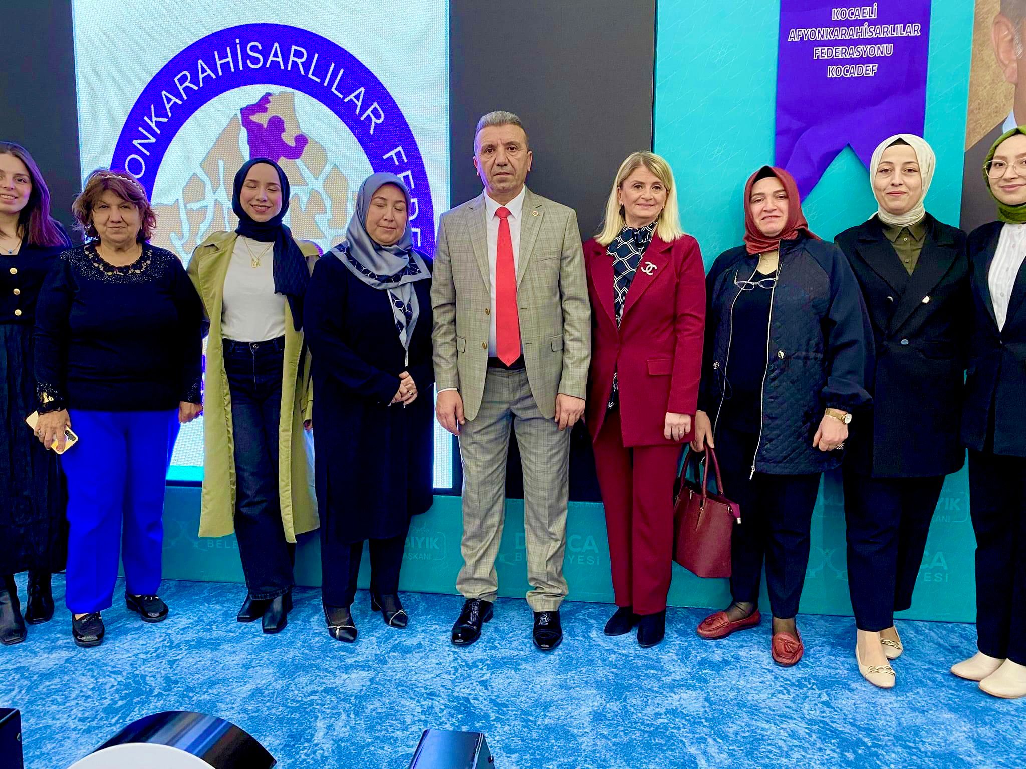 Kocaeli Afyonkarahisarlılar Federasyon 1.Olağan kongresi Darıca Belediyesi Konferans Salonu’nda yapıldı.