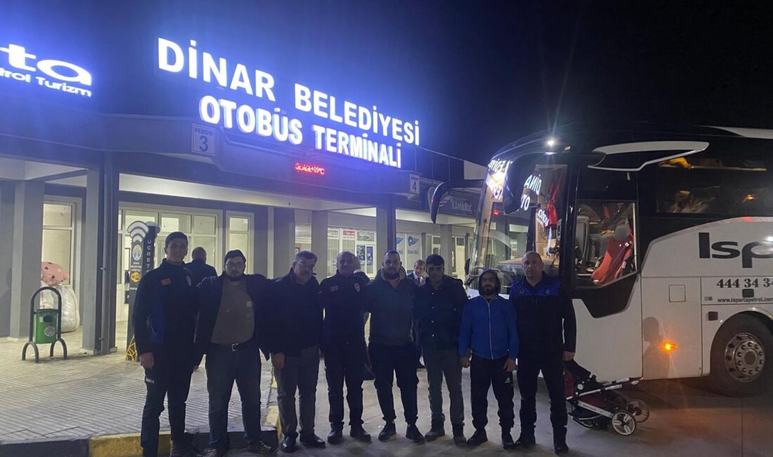 Dinar Belediye Başkanı Veysel Topçu’nun talimatları doğrultusunda, ilçede misafir edilen