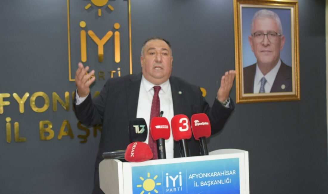 İYİ Parti Afyonkarahisar İl Başkanı Muhammet Mısırlıoğlu, terörist başı Abdullah
