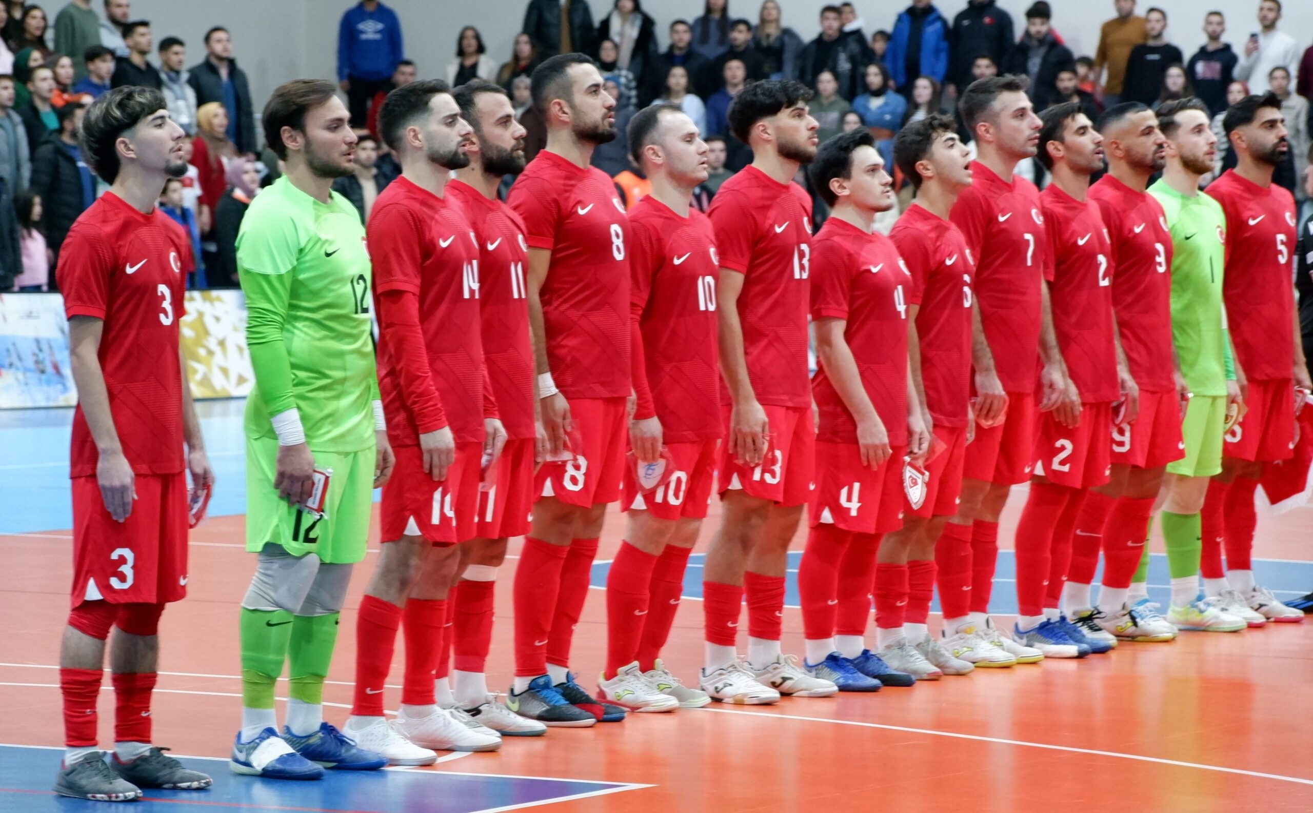Avrupa Şampiyonası grup elemeleri ilk maçında Polonya ile karşılaşan Futsal