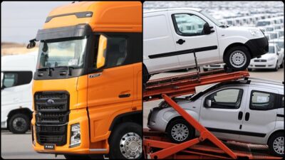 Türkiye'nin yılın 11 ayında gerçekleştirdiği "eşya taşımaya mahsus motorlu taşıt"