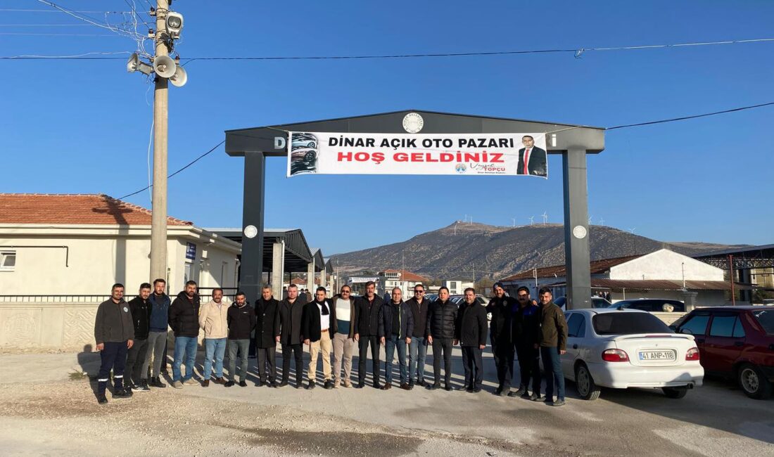 Dinar açık oto pazarı hizmete girdi Dinar Belediye Başkanı Veysel Topçu’nun talimatıyla, tüm hazırlıkları belediye tarafından