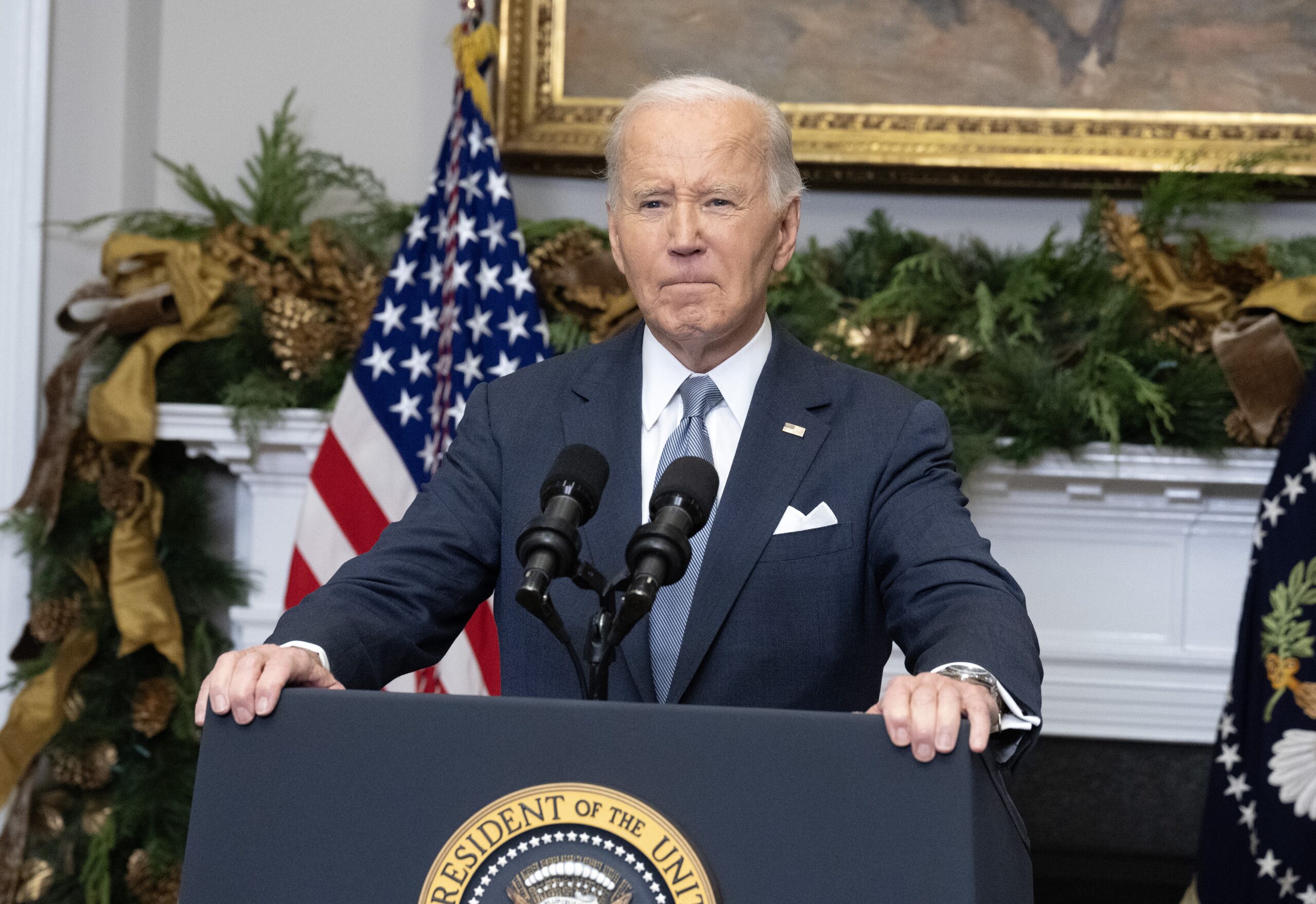 ABD Başkanı Joe Biden, Beyaz Saray’da düzenlediği basın toplantısında, Suriye’deki