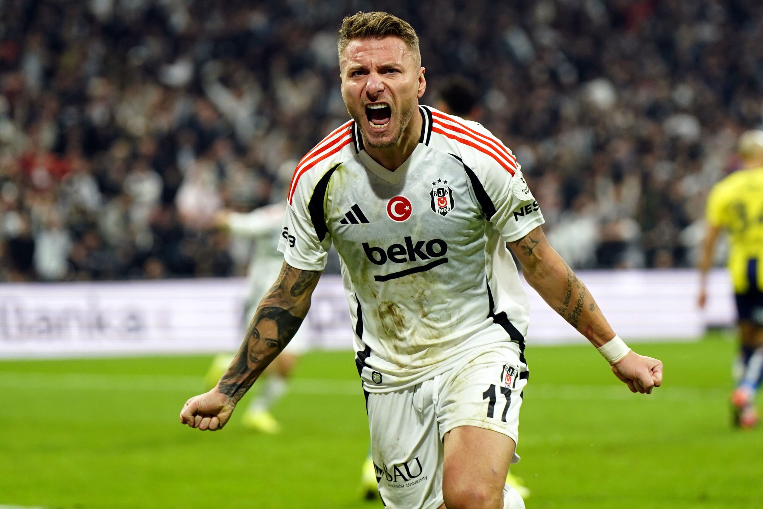 Beşiktaş, İtalyan futbolcu Ciro Immobile’nin adalesinde gerilme ve ödem tespit