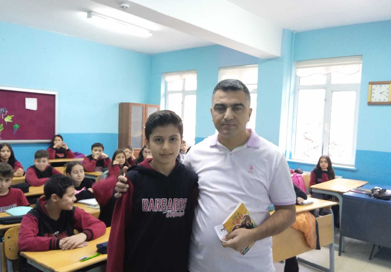  Afyonkarahisar’da ortaokul öğrencileri, ailesi çalıştığı ya da evi uzak olduğu