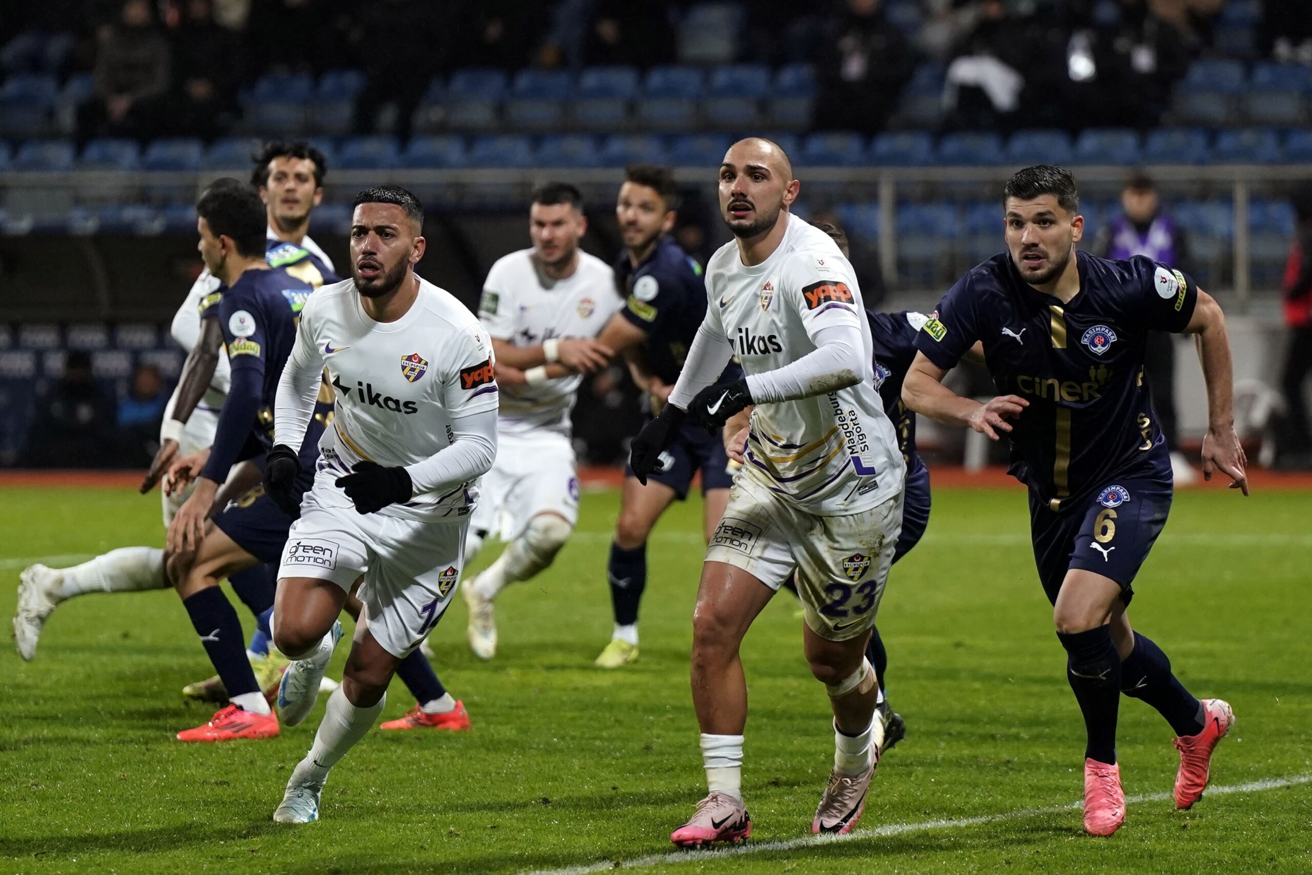 Trendyol Süper Lig’in 16. haftasında Kasımpaşa, sahasında karşılaştığı Eyüpspor’u 2-0
