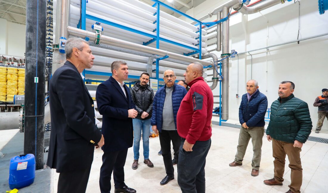 Burdur Belediye Başkanı Ali Orkun Ercengiz, İçme Suyu Arıtma ve