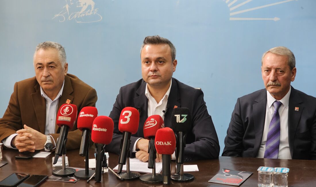 CHP Afyonkarahisar İl Başkanı Faruk Duha Erhan, gündemdeki Afyonkarahisar Belediyesi’ne