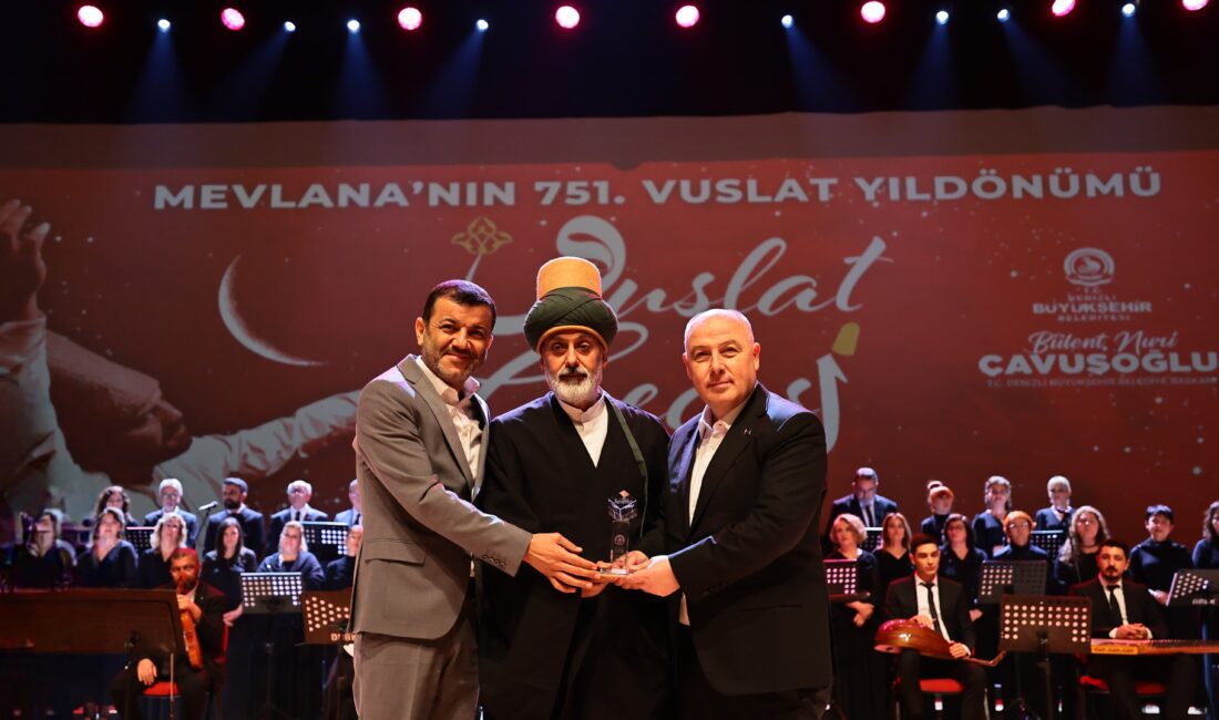 Denizli Büyükşehir Belediyesi, Mevlana Celaleddin Rumi’nin 751. ölüm yıl dönümüne