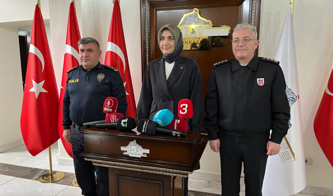 Afyonkarahisar Valisi Doç. Dr. Kübra Güran Yiğitbaşı basın mensupları ile