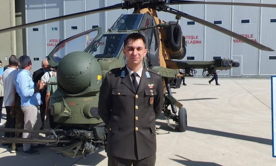 Isparta'nın Keçiborlu ilçesinde helikopter kazasında şehit olan askerlerden Rizeli Teğmen