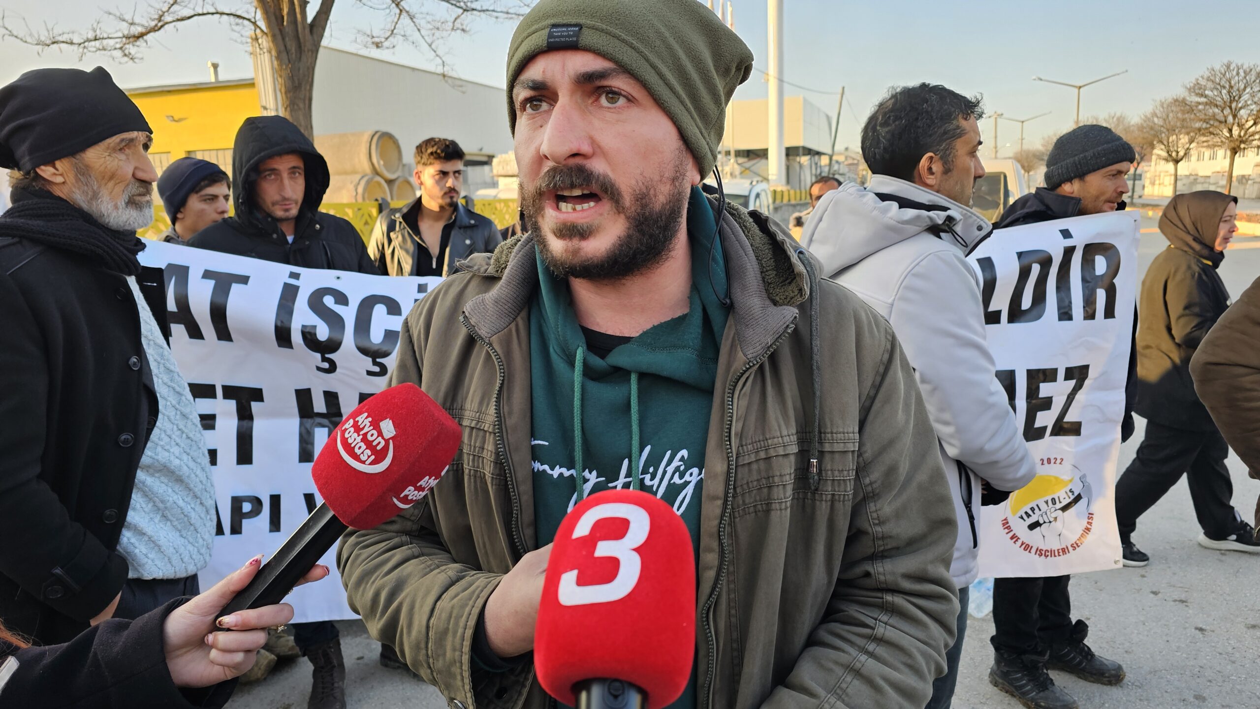 Yapı Yol -İş Sendika yetkilisi Barış Kaya işçilerin yanlış beyanda
