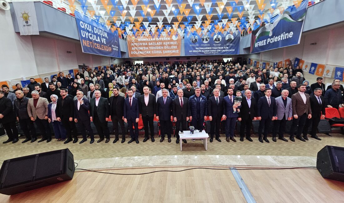 AK Parti Afyonkarahisar İl Gençlik Kolları 7. Olağan kongresi yapıldı.