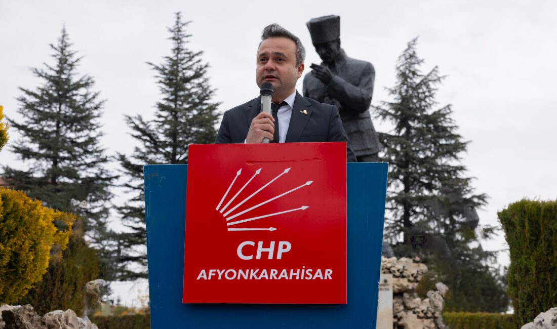 
Cumhuriyet Halk Partisi Afyonkarahisar İl Başkanı Faruk Duha Erhan, iktidarın