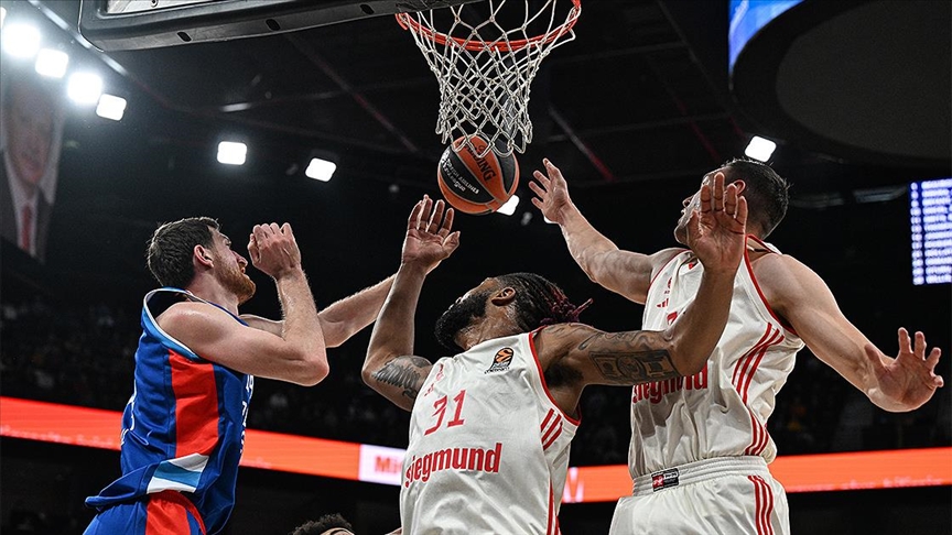 Basketbol THY Avrupa Ligi'nin 13. haftasında Anadolu Efes, sahasında Almanya