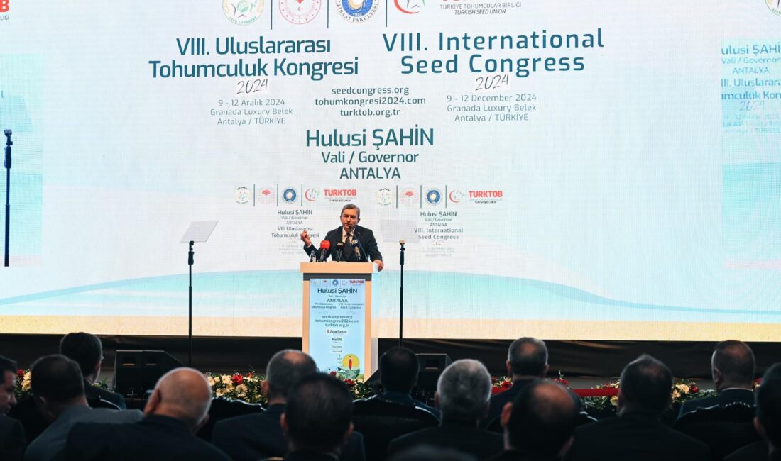 Tohumculuk sektörünün geleceğine yön verecek olan ‘8. Uluslararası Tohumculuk Kongresi’,