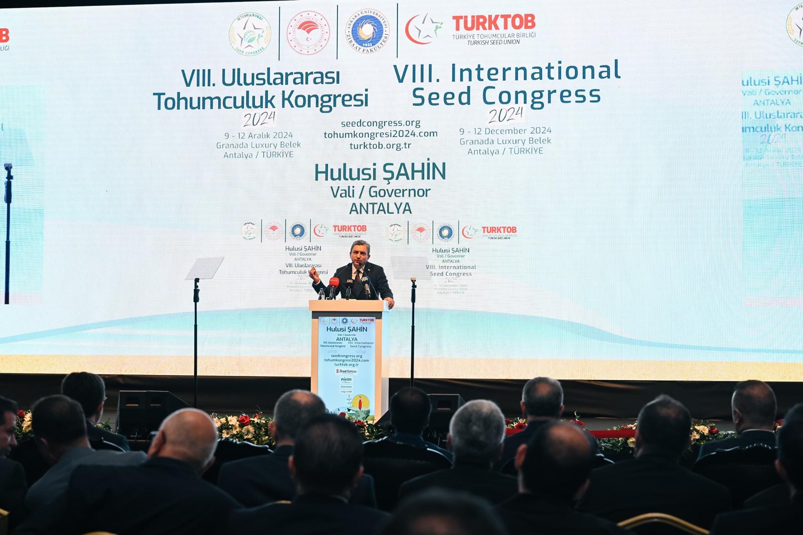 Tohumculuk sektörünün geleceğine yön verecek olan ‘8. Uluslararası Tohumculuk Kongresi’,